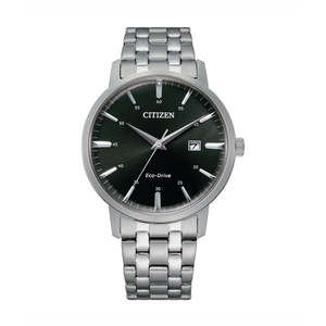 Citizen - Mens Steel Eco Drive Dress Watch - BM7460-88E