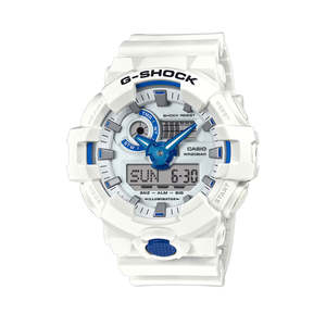 G Shock: G-Shock - White Duo GA-700 Series - GA700HDS-7A