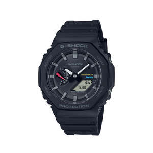 G Shock: Carbon Core Guard Tough Solar Slim Duo - Black - GA-B2100-1A