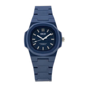Fashion: Navy Blue Unisex Fashion Bright Colour Pop Watch
