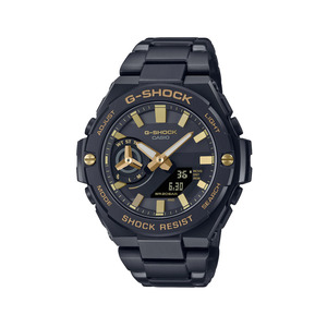 Solar Powered: G-Shock - Black/Gold Carbon Core G-Steel - GSTB500BD-1A9