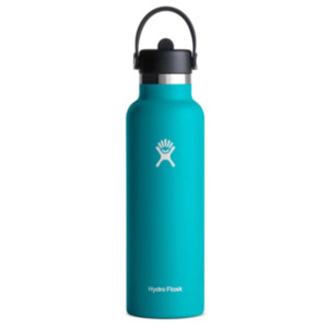 Accessories: Hydro Flask Standard Mouth w/ Flex Straw Cap 21oz Laguna