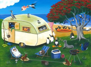 Caravan Fun - Jane Hodgson ArtJane Hodgson Art