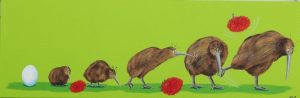 Kiwi Evolution - Jane Hodgson ArtJane Hodgson Art