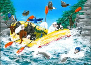 Products: White Water Rafting - Jane Hodgson ArtJane Hodgson Art