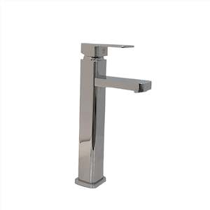 Bathroom: Tall Chrome Basin Mixer