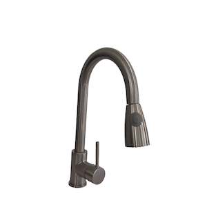Kitchen: 304 Stainless Steel Pull Out Kitchen Faucet