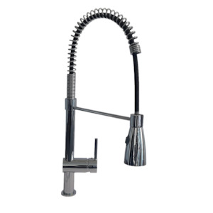 Chrome Pull Out Kitchen Sink Mixer