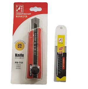25mm Snap Knife and Blade Set