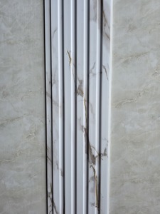 WPC Slat Wall Panel Marble and Gold