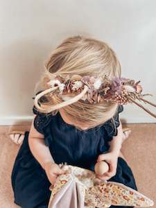 flower crown: Bunny Ear Flower Crown