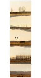 Framed Photography: Unframed Photographic Print - Maniototo Homestead Golden Weather