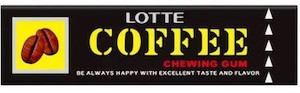 Products: LOTTE Coffee Chewing Gum