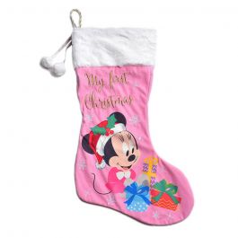 Products: Minnie Christmas: My First Christmas Stocking Wdxm9561
