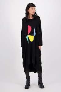 Whimsy Dress (Retro) Black