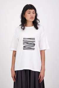 Reiji Tee (Slash) White