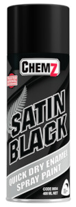 CHEMZ Black Enamel Paint