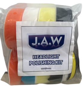 Products: JAW 11 PIECE HEADLIGHT POLISHING KIT