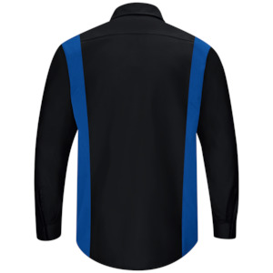 MEN'S LONG SLEEVE PERFORMANCE PLUS SHOP SHIRT WITH OILBLOK TECHNOLOGY Black&hellip;