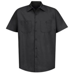 Safety: MEN'S SHORT SLEEVE INDUSTRIAL WORK SHIRT