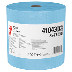 WYPALL X80 WIPER BLUE JUMBO ROLL 6 pack