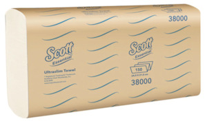 KIMBERLY-CLARK SCOTT ESSENTIAL ULTRA SLIM HAND TOWEL