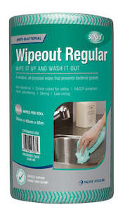 Hospitality: Wipeout Regular Roll, Green