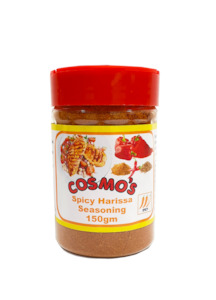 Fb Advertisment: Cosmo's Spicy Harissa Seasoning Retail Shaker 150gm