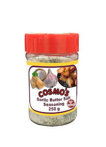 Fb Advertisment: Cosmo's Garlic Butter Salt Seasoning Retail Shaker 250gm