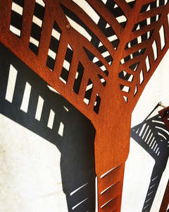 Grounded Art - Nikau Palm Wall Art