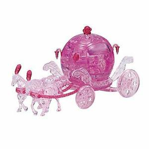 Crystal Puzzle – Royal Carriage – Pink – JAYZ International