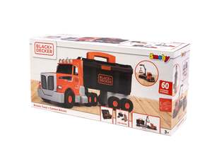 Toys: Black & Decker Truck & 60 Piece Tool Set