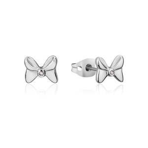 Licensed Jewellery: ECC Disney Minnie Mouse Bow Crystal Stud Earrings