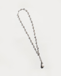 Mermaid: Wave Necklace, Silver