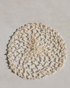 Bridal: Tessere Cap, Pearl