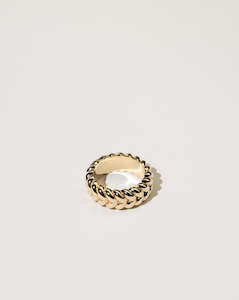 Double Rope Band, 9k Gold