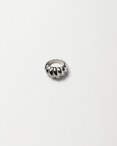 Rings 1: Tulip Ring, Silver