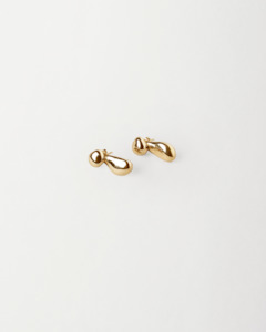 Fiore Earrings, Gold
