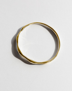 Back In Stock: Blue Bangle, Gold