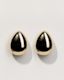 Amélie Earrings, Gold