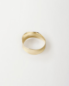 Ripple Bangle, Gold