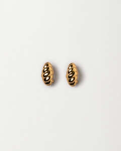Petal: Tulip Earrings, Gold