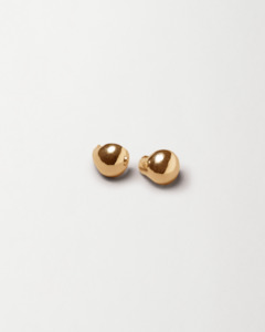 Last: Rosetta Earrings, Small, Gold