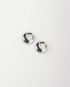 Forma: Bloom Hoops, Silver
