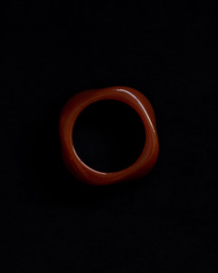 Objects 1: Light Brown Resin Cuff