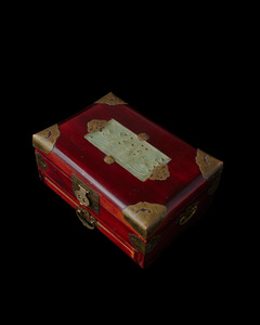 Best Of The Last: Large Oriental Jewellery Box with Jade Inlay