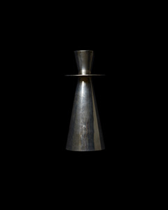 Objects 1: Silver Chrome Candle Holder