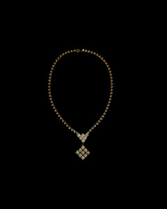 Objects 1: Art Deco Diamante Necklace