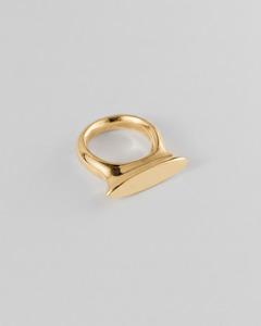 Shoreline Ring, Gold