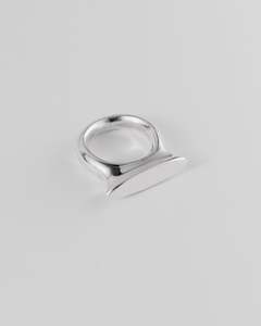 Shoreline Ring, Silver